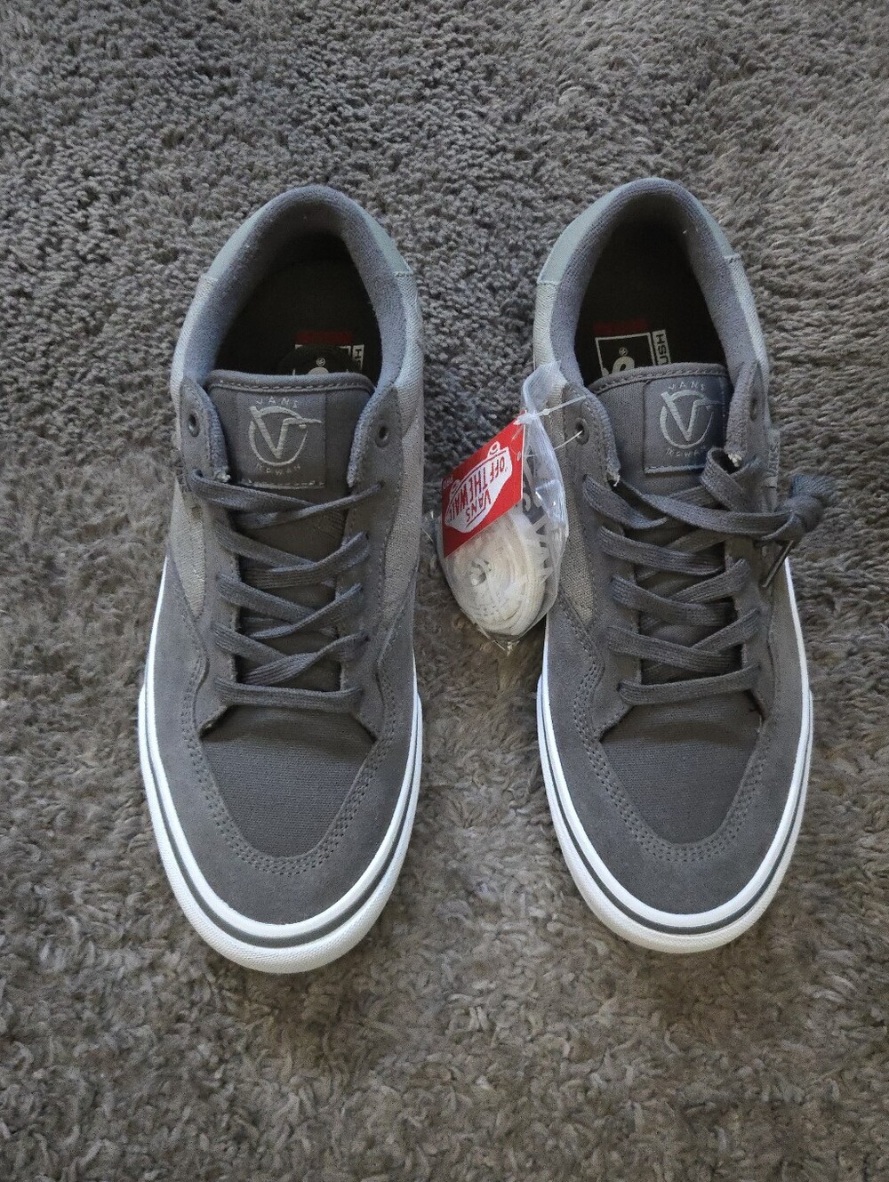 Vans Rowan Pro Men 10.5 Granite Rock Grey Sickstick Popcush 072026 - Picture 2 of 9